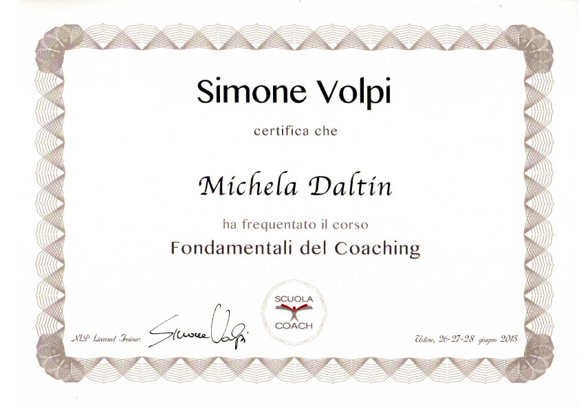 certificazione fondamentali del coaching 2015
